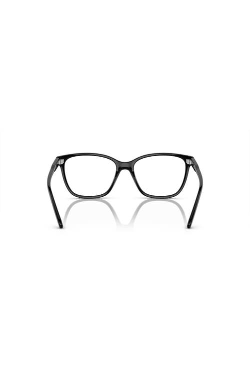 Vogue Eyewear 53mm Rectangle Optical Glasses In Black