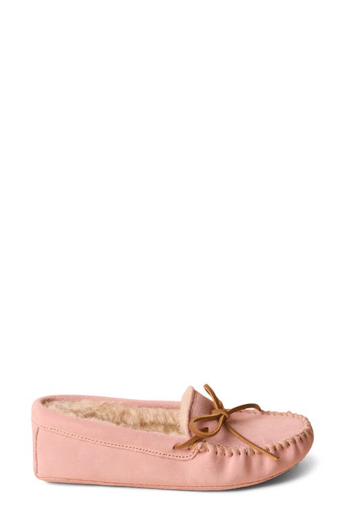 Minnetonka Faux Fur Lined Soft Sole Slipper