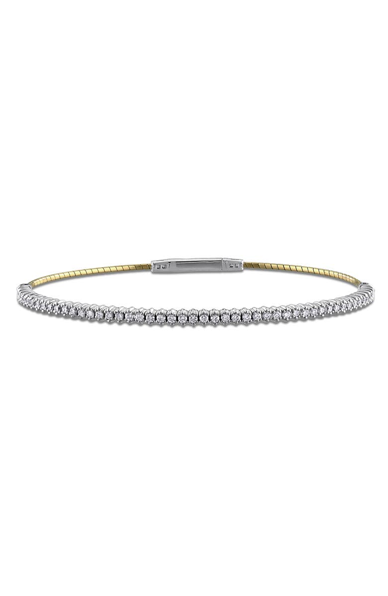 Julianna B. Diamond Bangle Bracelet 14k Yellow Gold, Main, color, 14K Yellow Gold