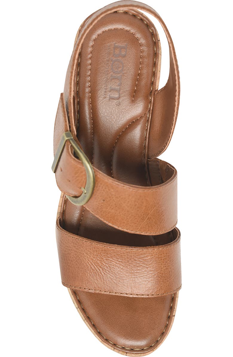 Børn Sapphire Platform Slingback Sandal, Alternate, color,