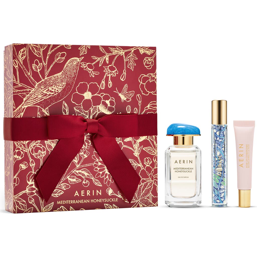 Estée Lauder Mediterranean Honeysuckle Eau De Parfum Set $225 Value In Transparent