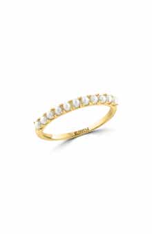 EFFY 14K Yellow Gold Cultured Freshwater Pearl Stackable Ring