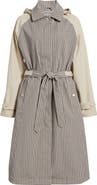 Ilse Jacobsen Water Resistant Mixed Media Trench Coat