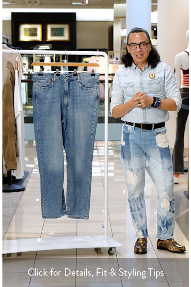 568™ Loose Straight Leg Cotton & Linen Jeans video