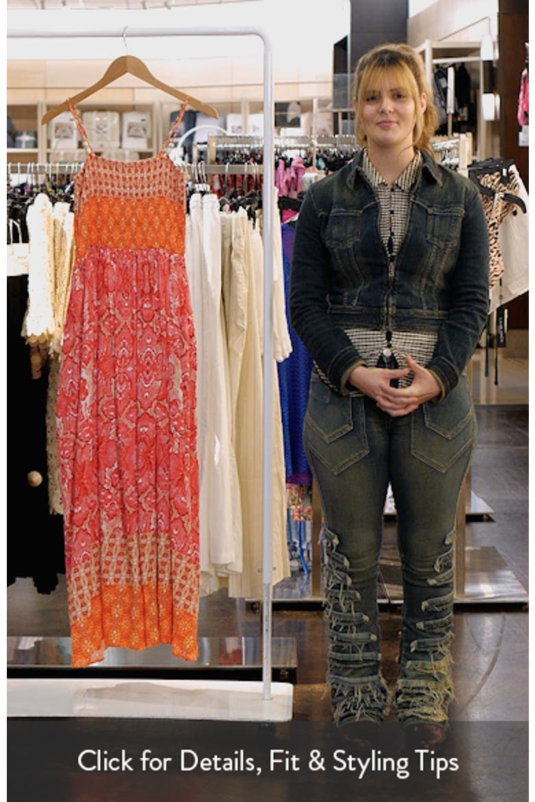 Mixed Print Maxi Sundress video