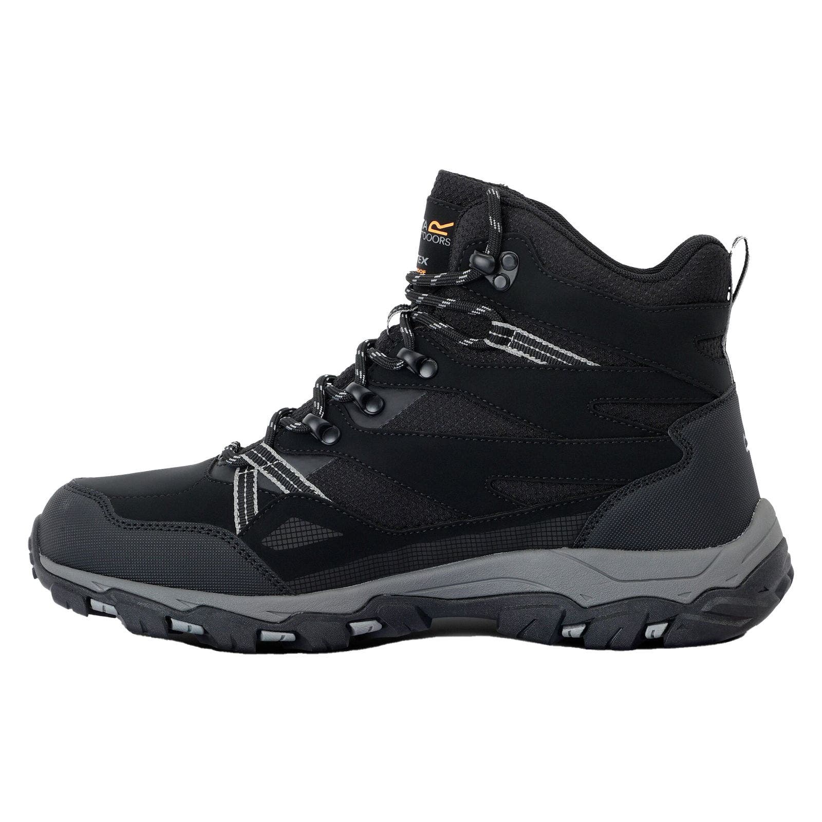 Holcombe Iii Walking Boots, Alternate, color, Black and Granite