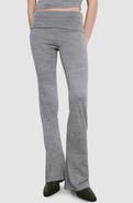 MANGO Studded Knit Trousers