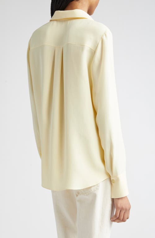 LAFAYETTE 148 LAFAYETTE 148 NEW YORK SCOTTIE SILK BUTTON-UP BLOUSE