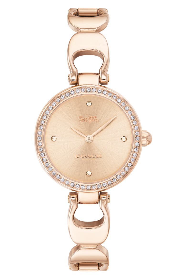COACH Park Crystal Watch, 26mm (Women) | Nordstromrack