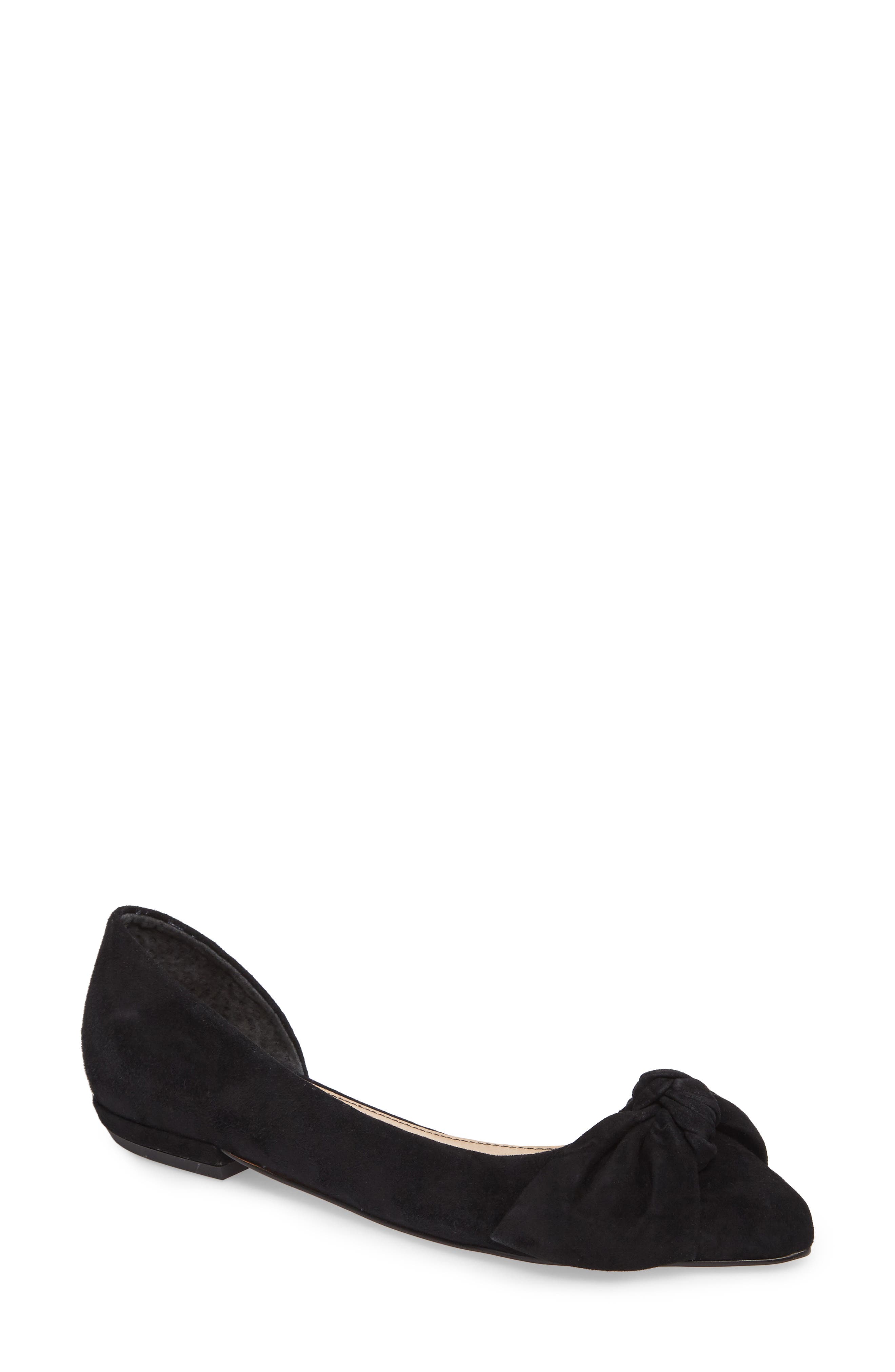 Steve Madden Edina d'Orsay Bow Flat, Main, color, 