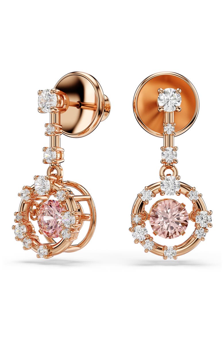 Constella Drop Earrings, Main, color, ROSE GOLD/ MULTI