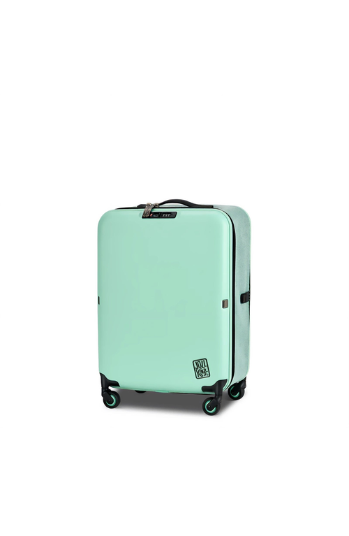 Pixie Mood Collapsible Pebble Carry-on Suitcase In Pale Green