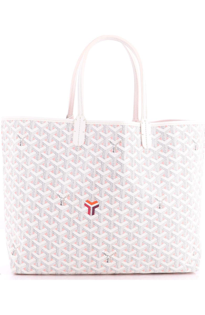 Pre-Owned Goyard Saint Louis Tote Claire Voie Coated Canvas PM, Alternate, color, Pink