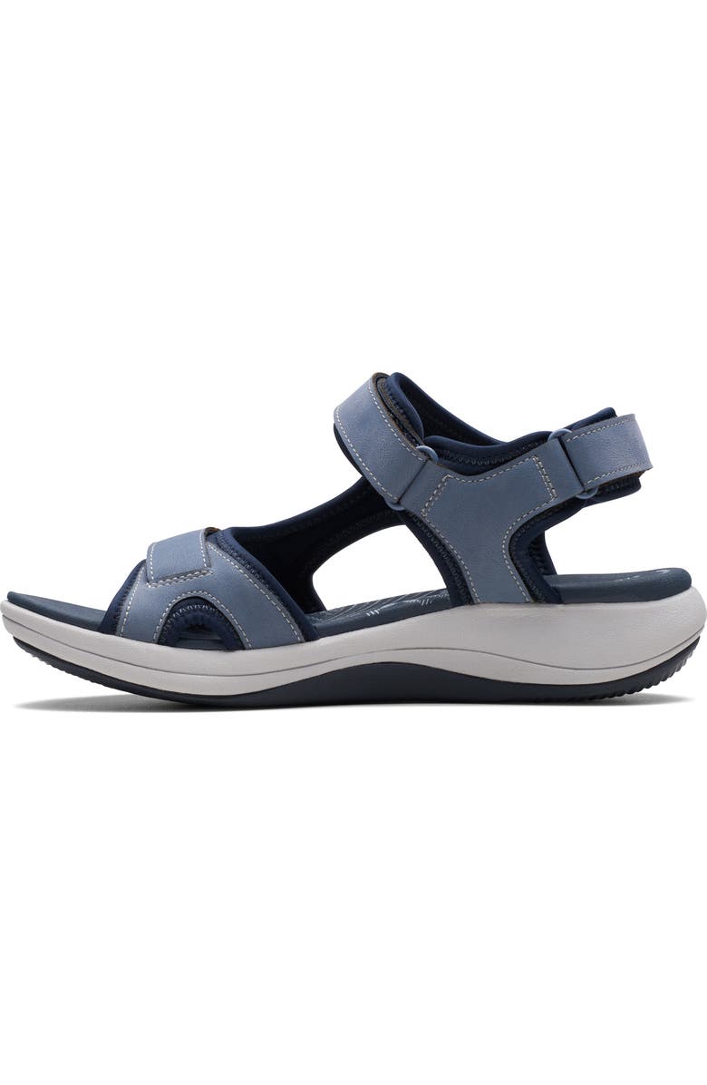 Clarks<sup>®</sup> Mira Bay Sandal, Alternate, color, Denim Blue