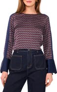 Vince Camuto Flared Sleeve Top