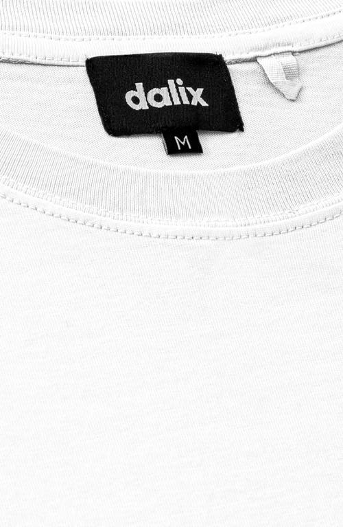 Dalix Mens Lil Alien Midweight Garment Dye Tee