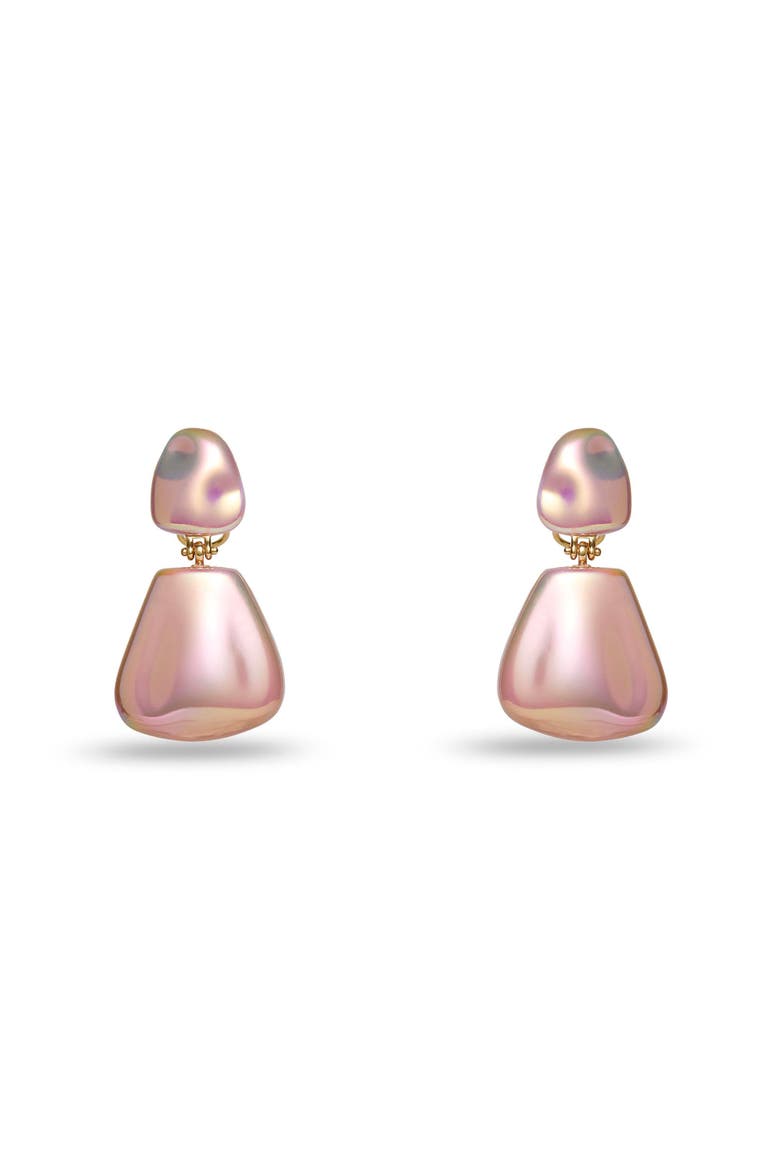 Vera Drop Earrings, Main, color, ROSE 650