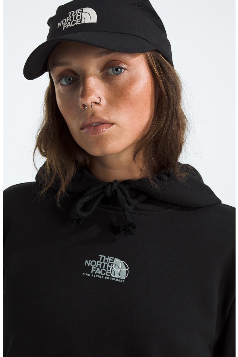 Floral Alpine Hoodie, Alternate, color, TNF BLACK