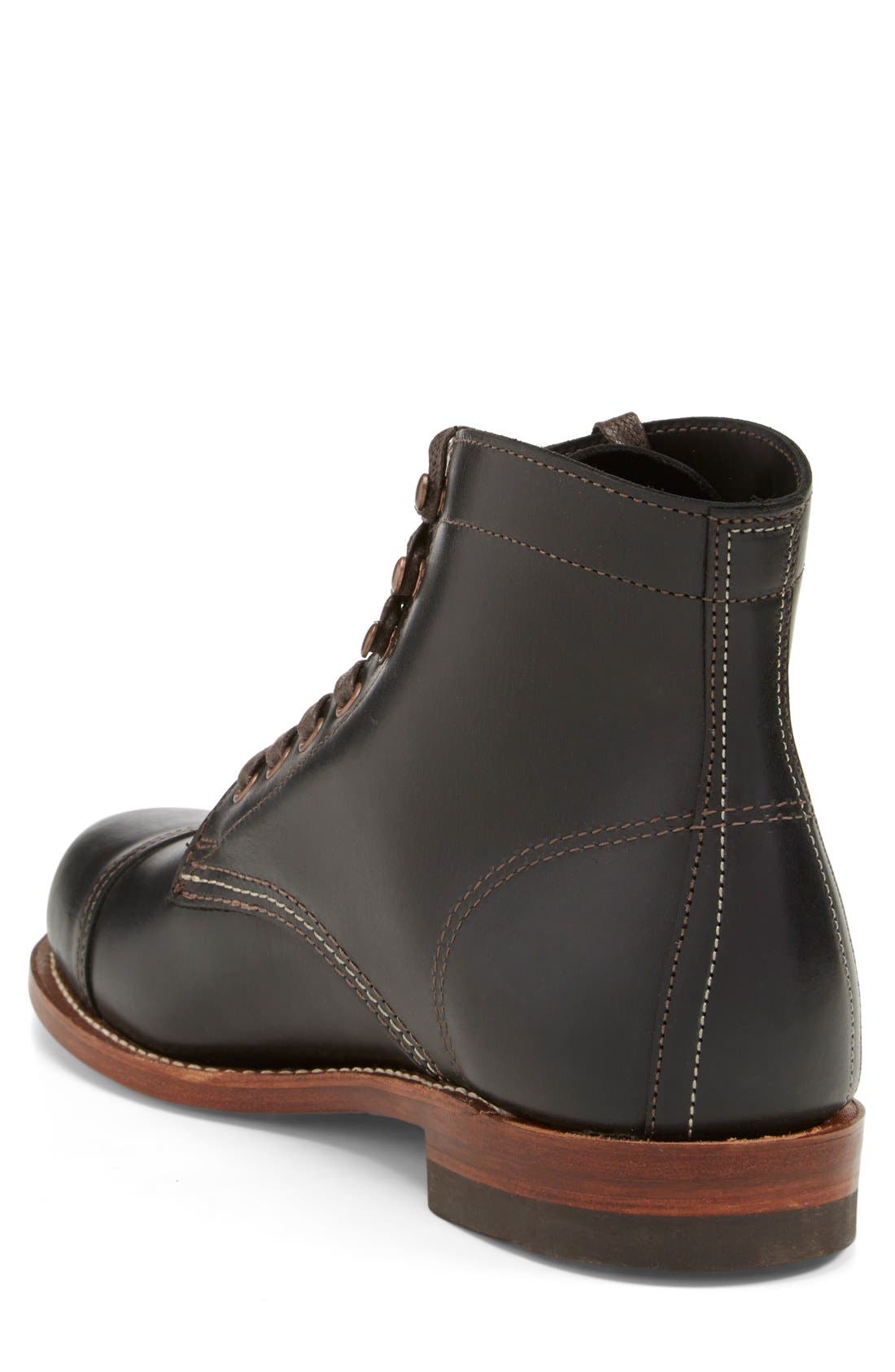 Wolverine '1000 Mile - McClean' Leather Cap Toe Boot, Alternate, color, 