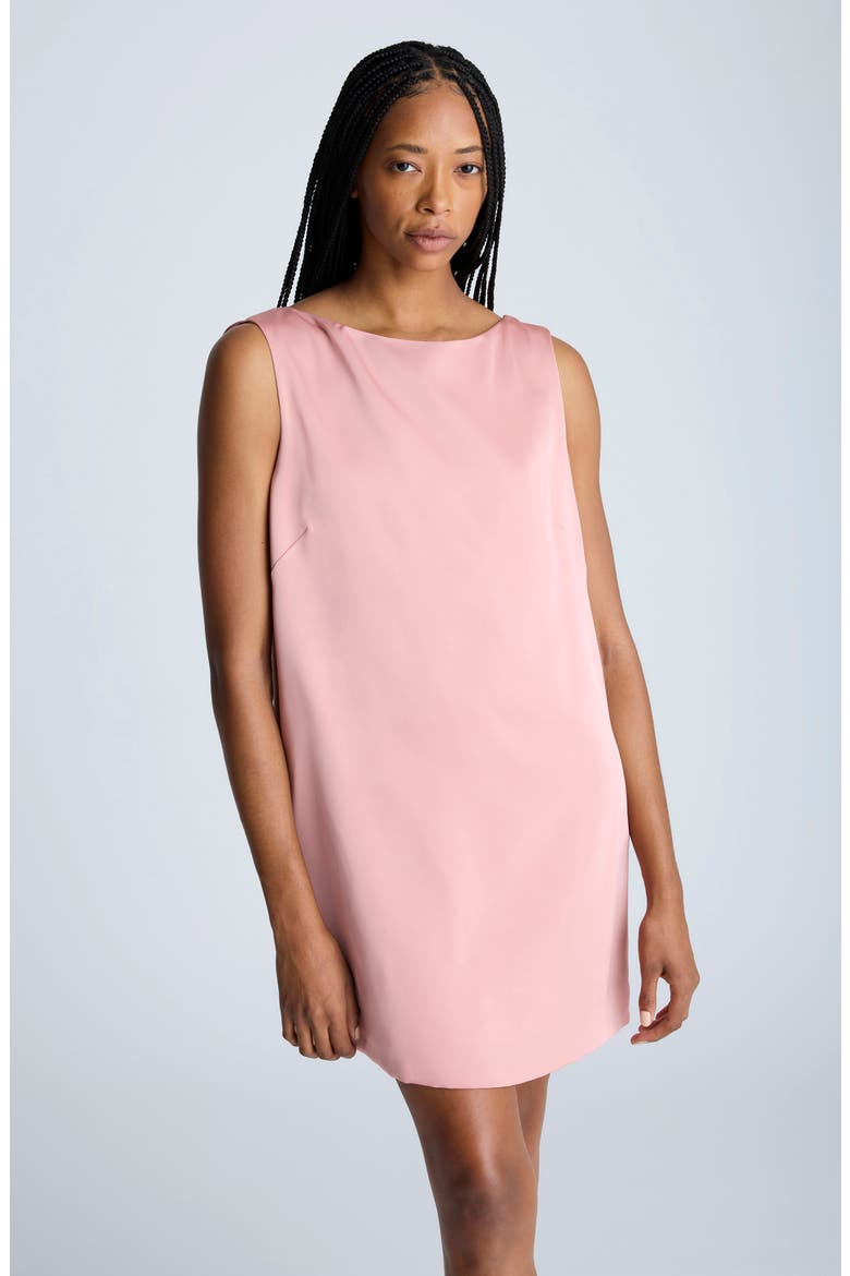 Sleeveless Open Back Shift Dress, Alternate, color, ROS