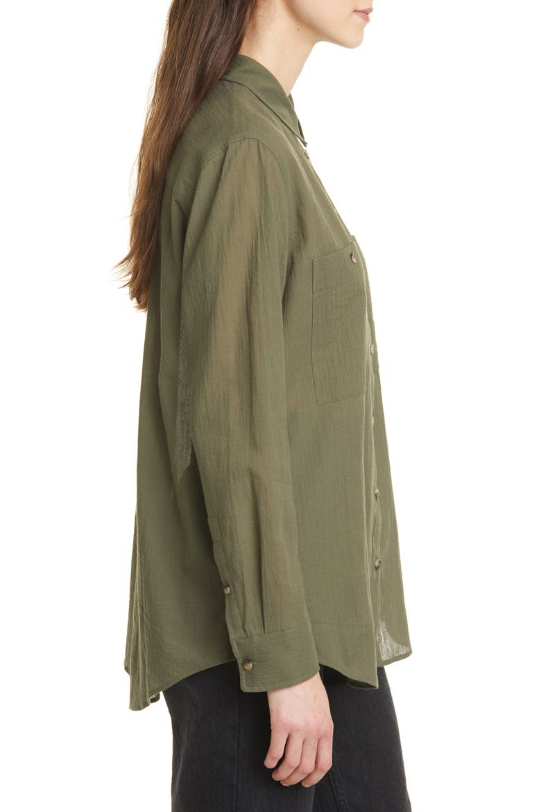 Marnee Shirt, Alternate, color, DARK OLIVE