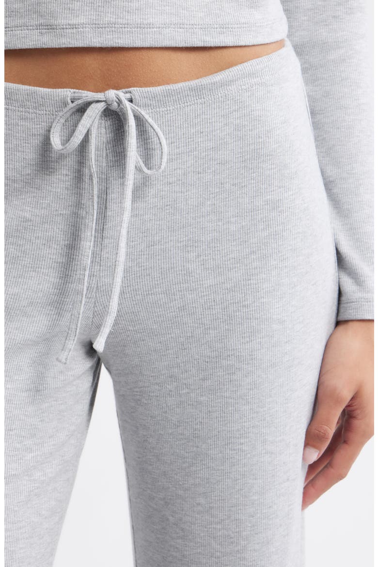 Daydream Rib Lounge Pants, Alternate, color, GREY HEATHER