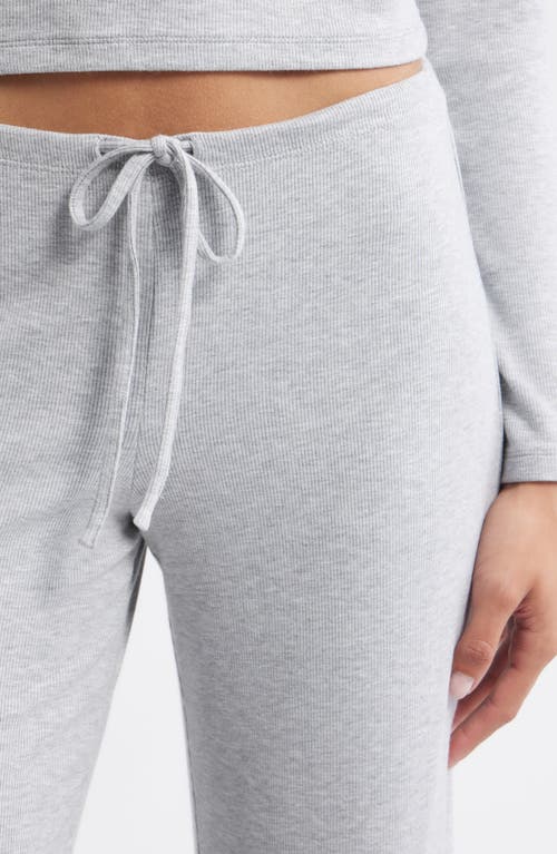 Open Edit Daydream Rib Loung Pants In Blue
