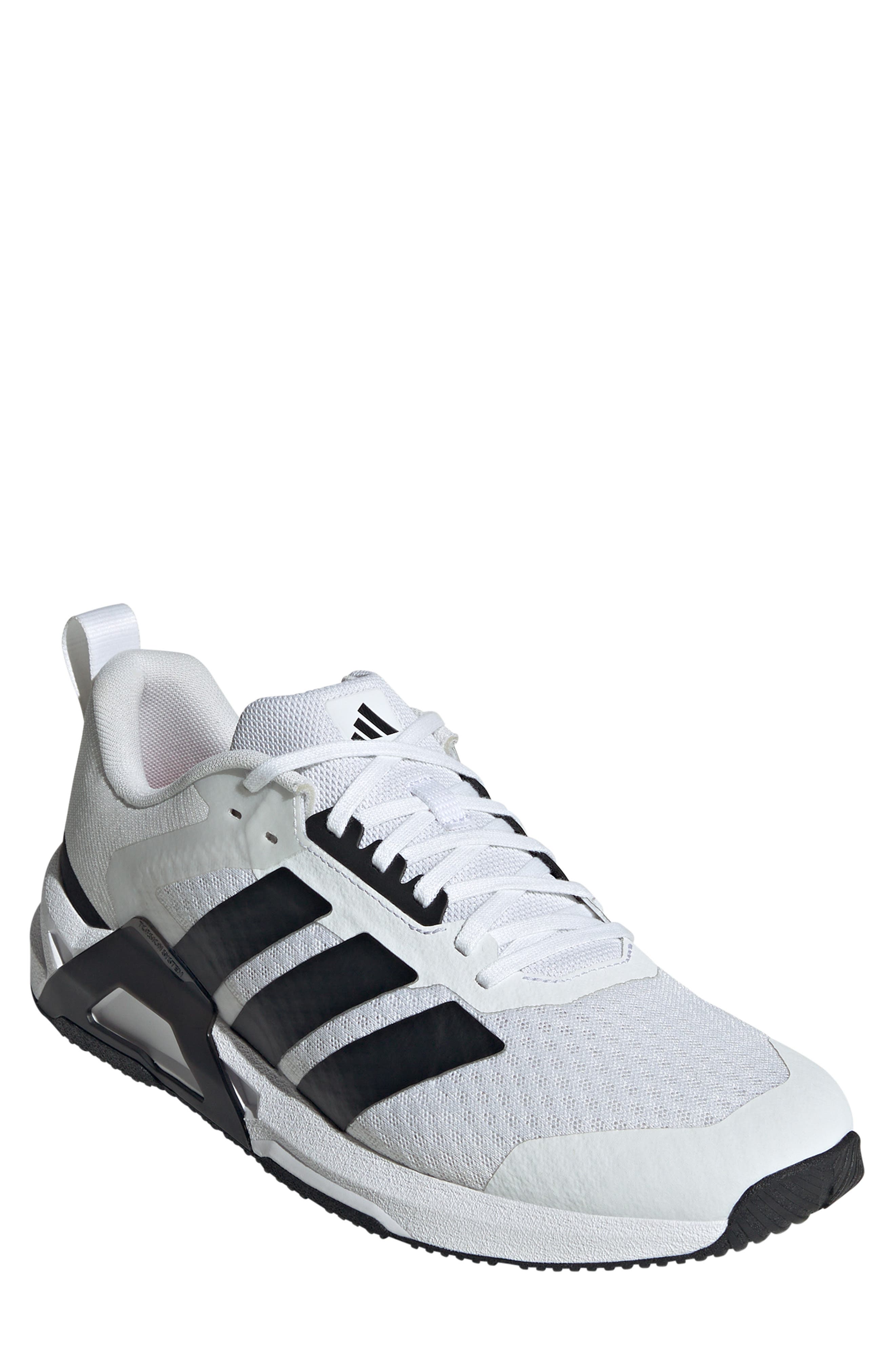 adidas Dropset Vario Training Shoer, Main, color, White/ Black/ Lucid Red