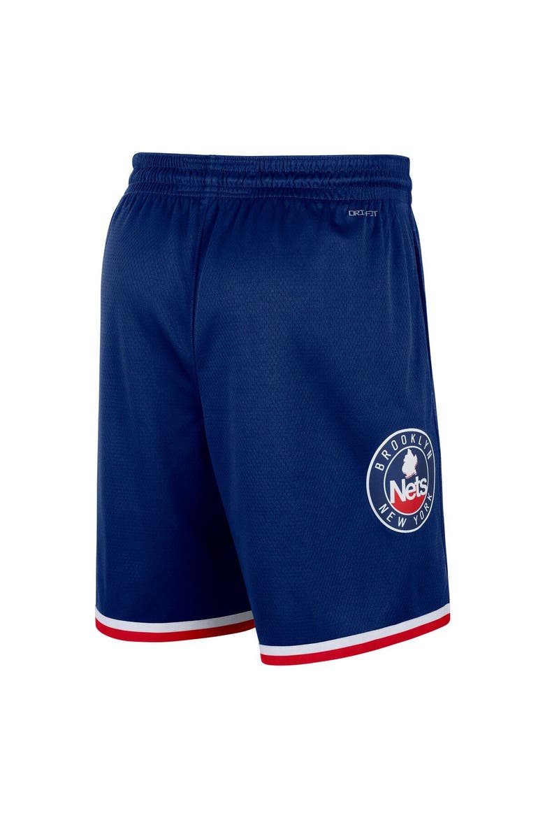 Men's Nike Navy Brooklyn Nets 2021/22 City Edition Swingman Shorts, Alternate, color, Navy