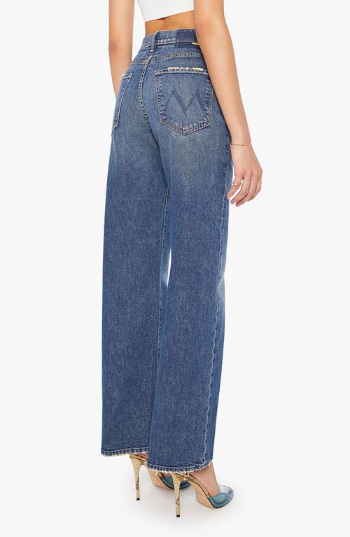 Mother The Dodger Flood Cuff Jean In Toil And Trouble In Blue