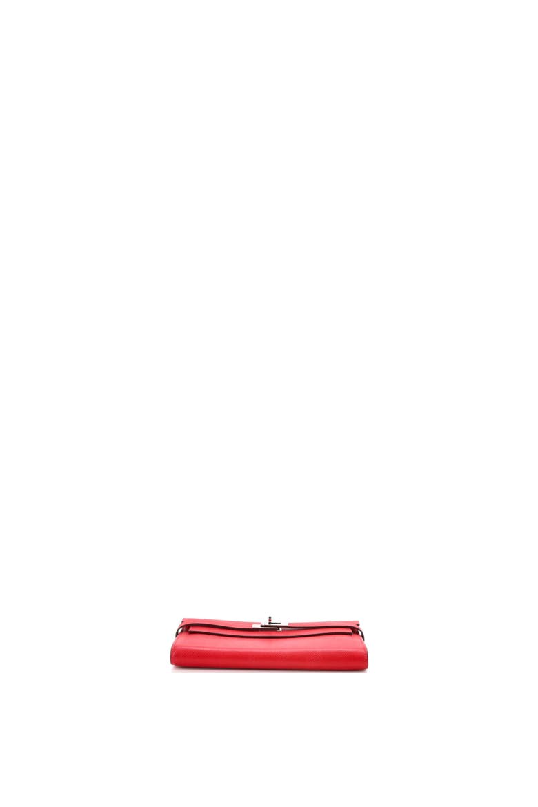 Kelly Wallet Epsom Long, Alternate, color, Rouge Vif