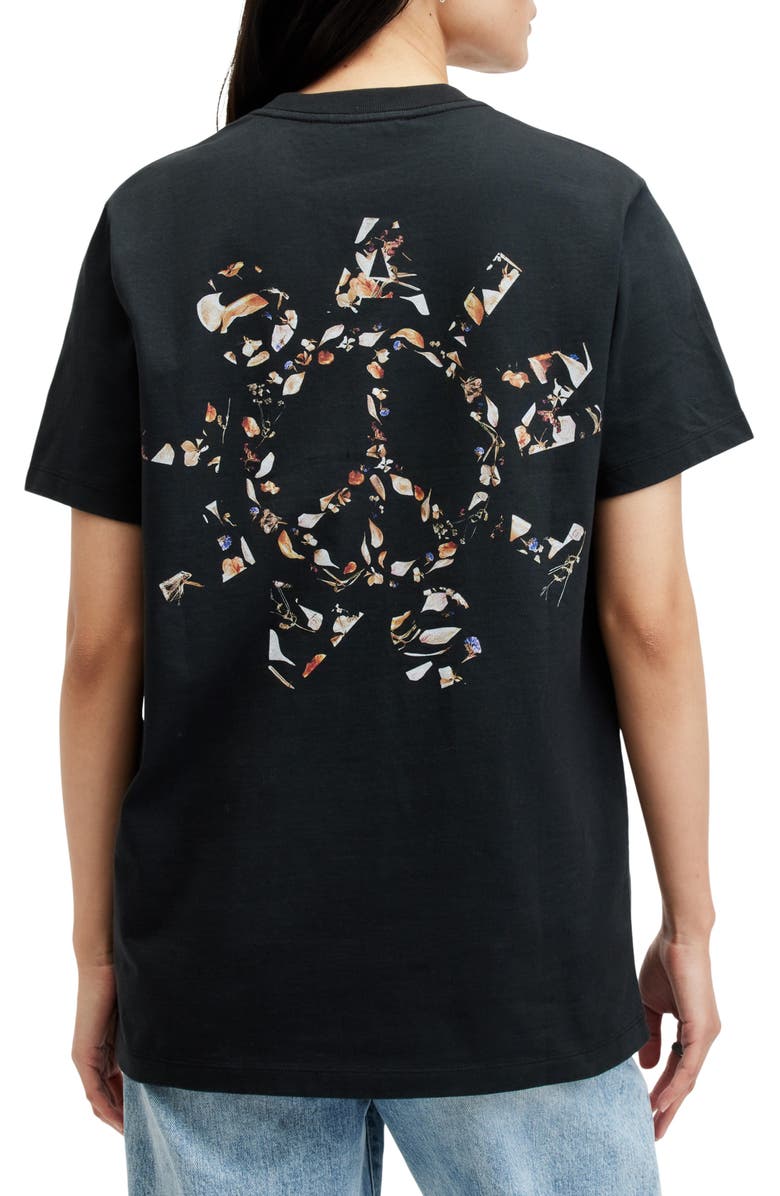 AllSaints Pierra Oversize Cotton Graphic T-Shirt, Alternate, color, 