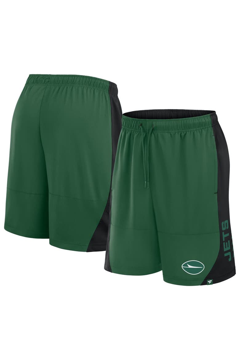 Men's Fanatics Green New York Jets No Defense Shorts, Alternate, color, Green