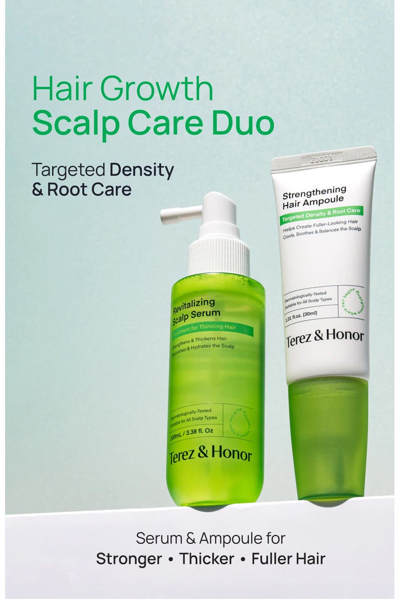 Strengthening Hair Ampoule, Alternate, color, Green