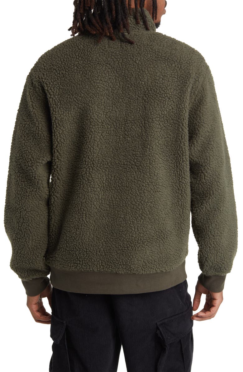 Vans Martin Quarter Zip Fleece Pullover, Alternate, color, 