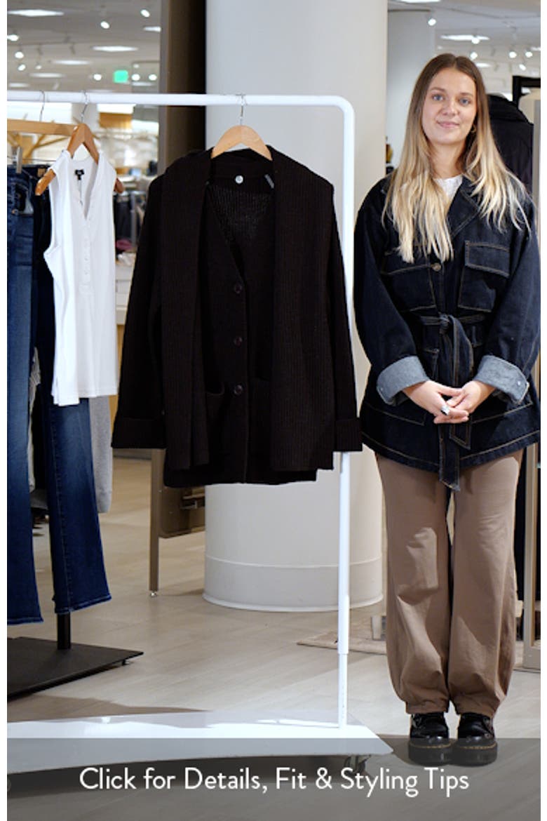 Vivienne Merino Wool Scarf Coat video