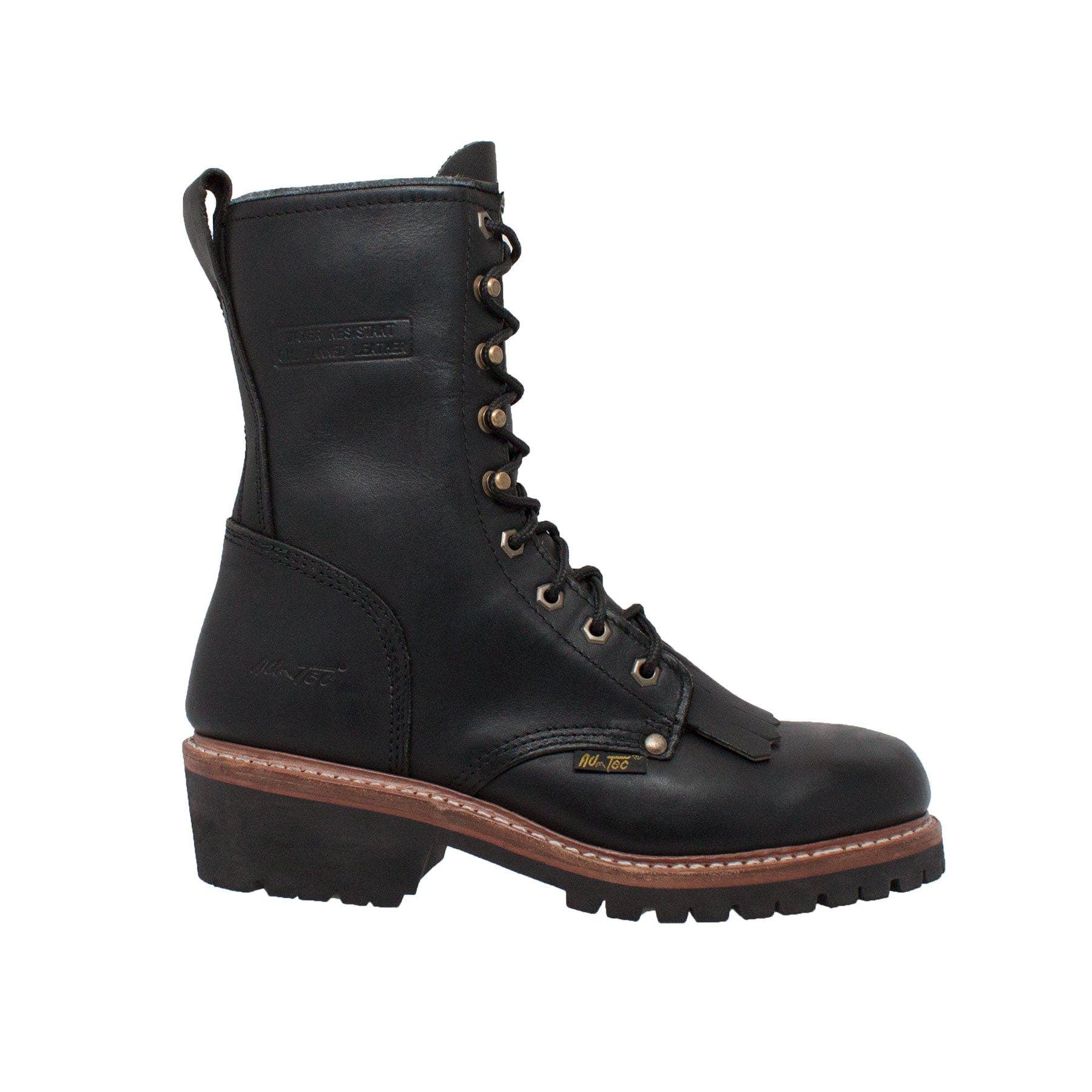 AdTec 10" Fireman Logger, Alternate, color, Black