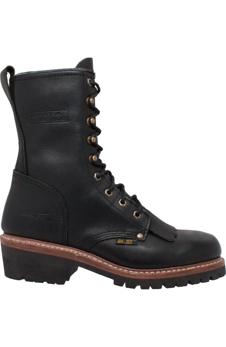 AdTec 10" Fireman Logger, Alternate, color, Black