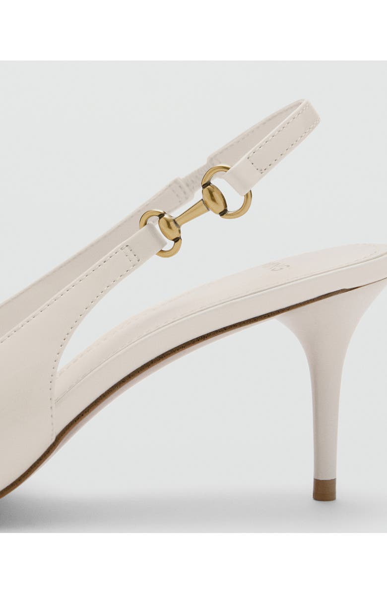 MANGO Slingback Pointed Toe Pump, Alternate, color,