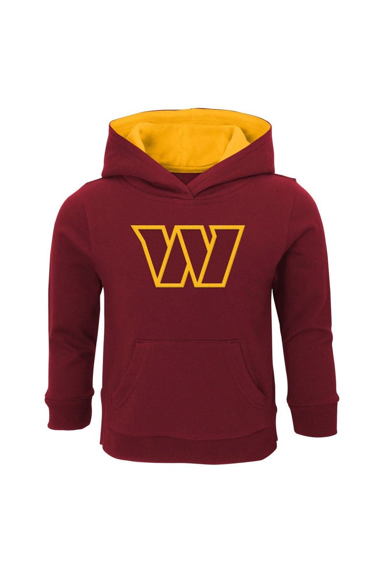 Toddler Burgundy Washington Commanders Prime Pullover Hoodie, Main, color, Burgundy