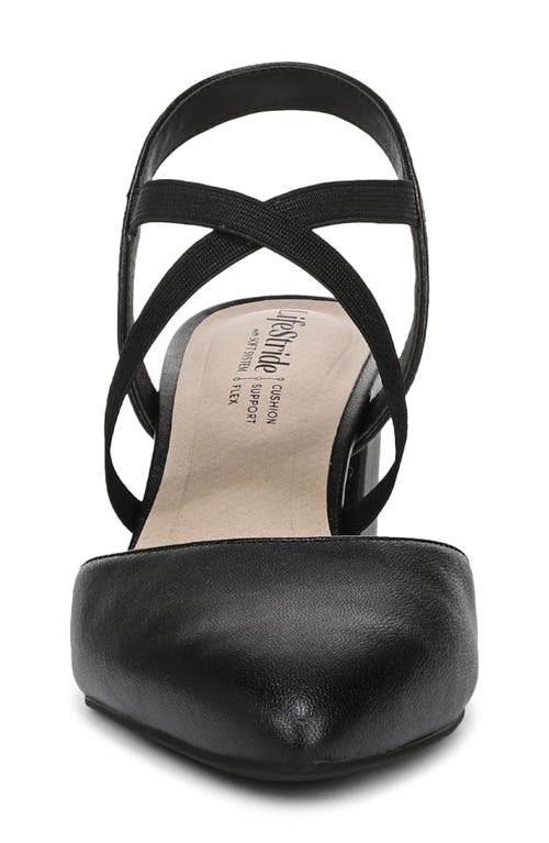 LIFESTRIDE LIFESTRIDE APRIL SLINGBACK POINTED TOE PUMP