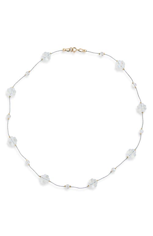 Isshi Desnuda Station Necklace In Glimmer