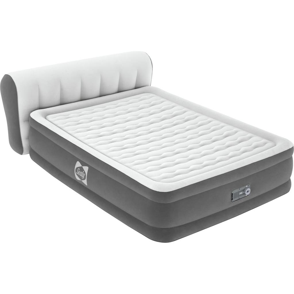 Sealy Tritech Airbed Queen 31" Headboard Builtin Ac Pump