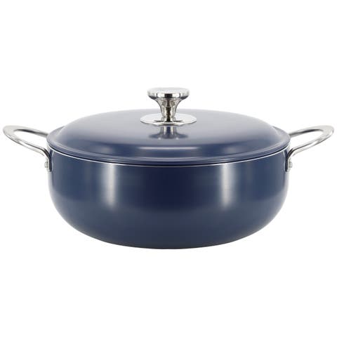 Cartagena 7.4 Quart Nonstick Aluminum Caldero with Lid