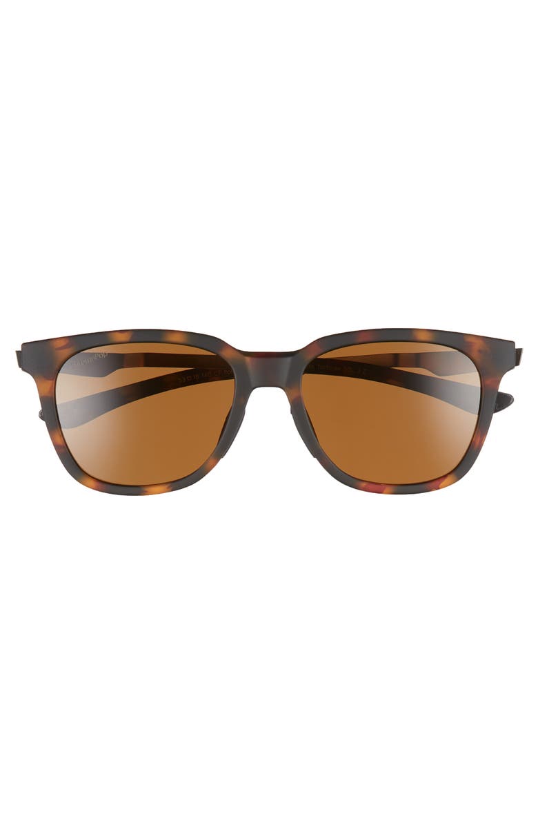 Smith Roam 53mm ChromaPop<sup>™</sup> Polarized Sunglasses, Alternate, color, Matte Tortoise/ Brown
