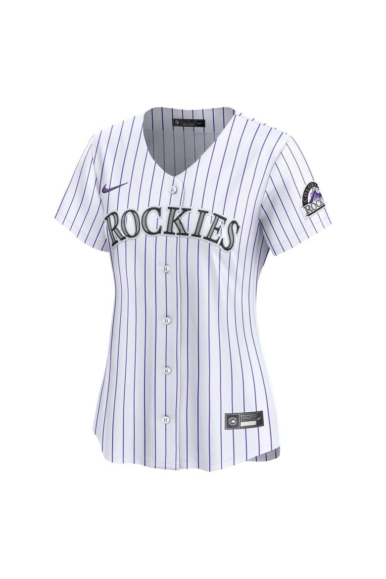 Women's Nike  White Colorado Rockies Home Limited Jersey, Alternate, color, White