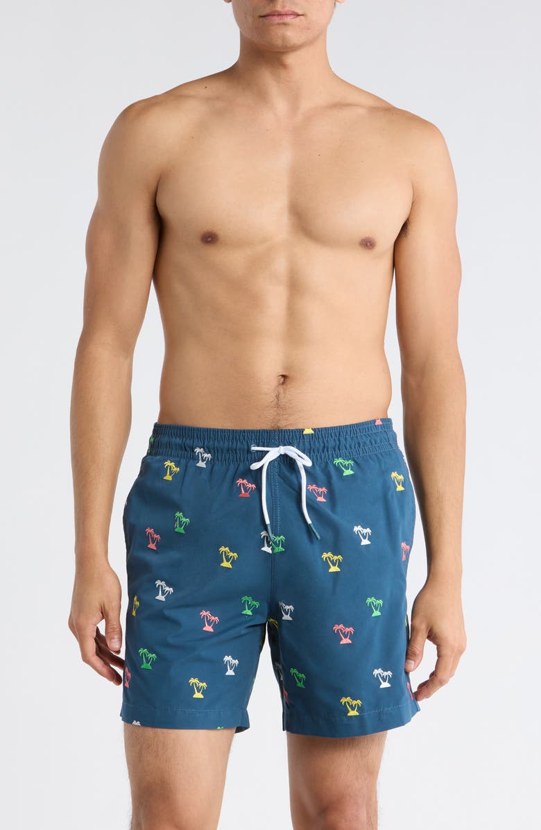 Trunks Surf & Swim Co. Sano 6.5-Inch Swim Shorts, Main, color, Soft Blue