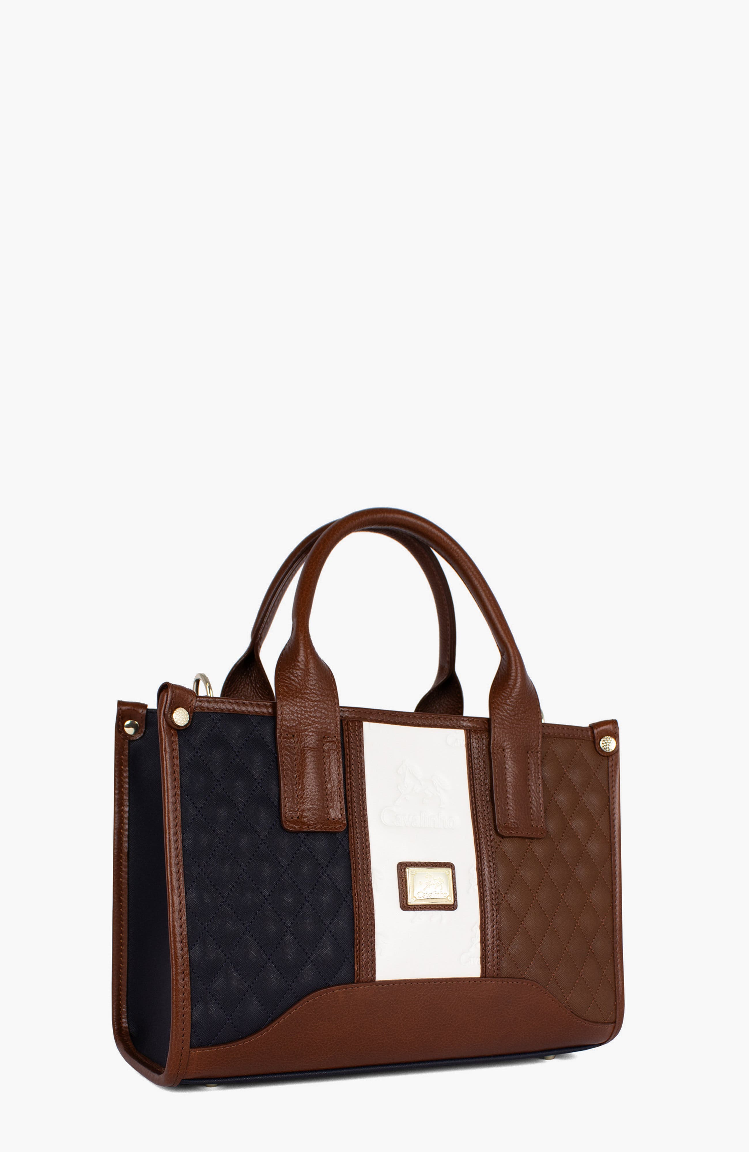 Sublime 479 Handbag, Alternate, color, Navy / White / Brown