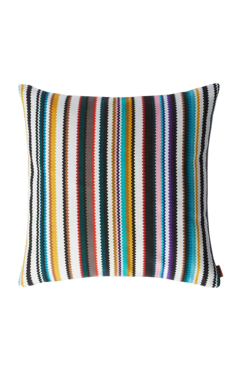 Missoni Home Shangai Outdoor Cushion 40x40 Cm, Main, color, Yellow Multicoloured