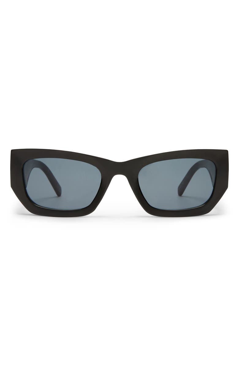 Le Specs Beachcomber 52mm D-Frame Sunglasses, Main, color, Black